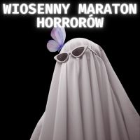 Black and White Grungy Ghost Halloween Movie Night Flyer (1920 x 1080 px) (800 x 800 px)